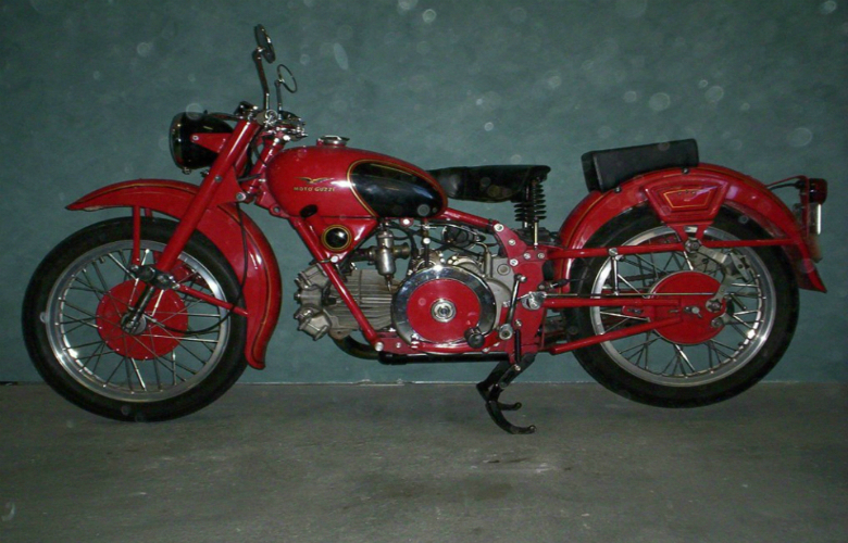 Moto Guzzi Falcone 1950s classic motorcycle