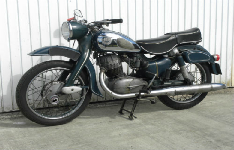 NSU 250cc Supermax 1950s classic motorbike